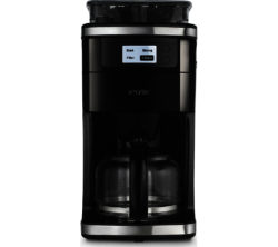 Smarter SMC10 WiFi Coffee Machine - Black & Stainless Steel